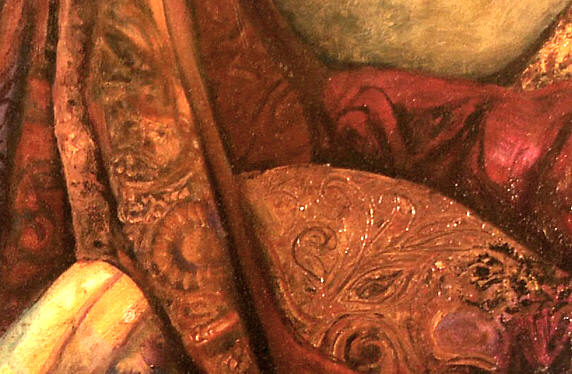 autre detail "drap�"