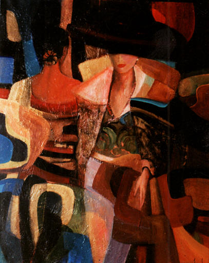 peinture de mode haute couture