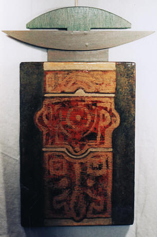 Sculpture murale montage ann�e 2000